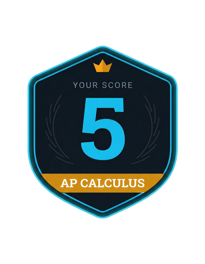 AP Calculus Score 5 Badge